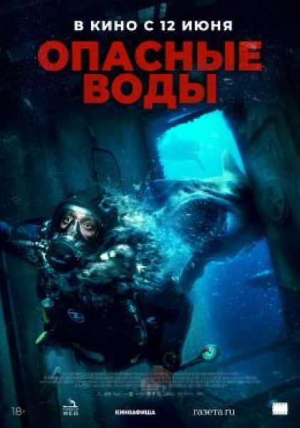 Акулы на затонувшем корабле: рецензия на глубоководный триллер «Опасные воды»